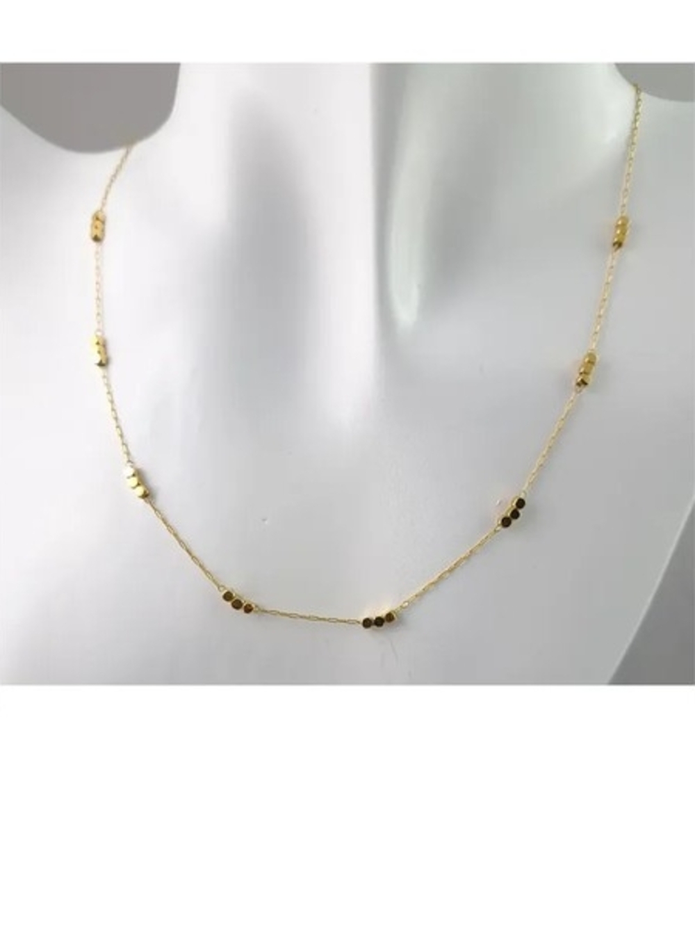18k Gold-plated Beaded Necklace